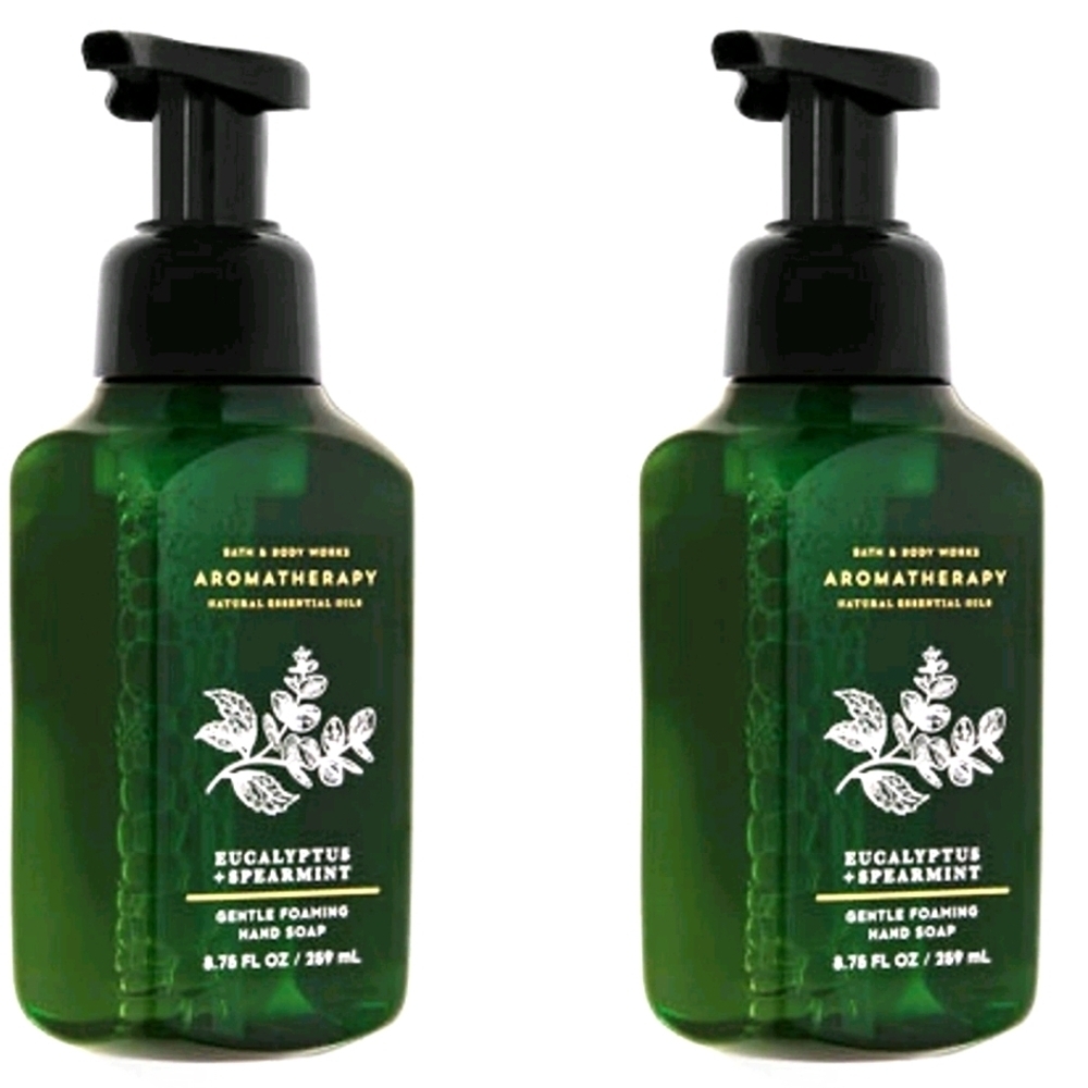 EUCALYPTUS SPEARMINT FOAMING HAND SOAPS BY BATH & BODY WORKS